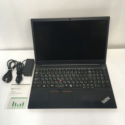 【博多店】中古  LENOVO E15 Gen2 MSO 指紋認証あり (Intel Core i5 1135G7 2.4GHz/8GB/SSD256GB/-/オンボード/15.6/1920x1080/GbE/Wi-Fi/WEBCAM/W11P/Microsoft Office Home and Business 2024) 188486 
