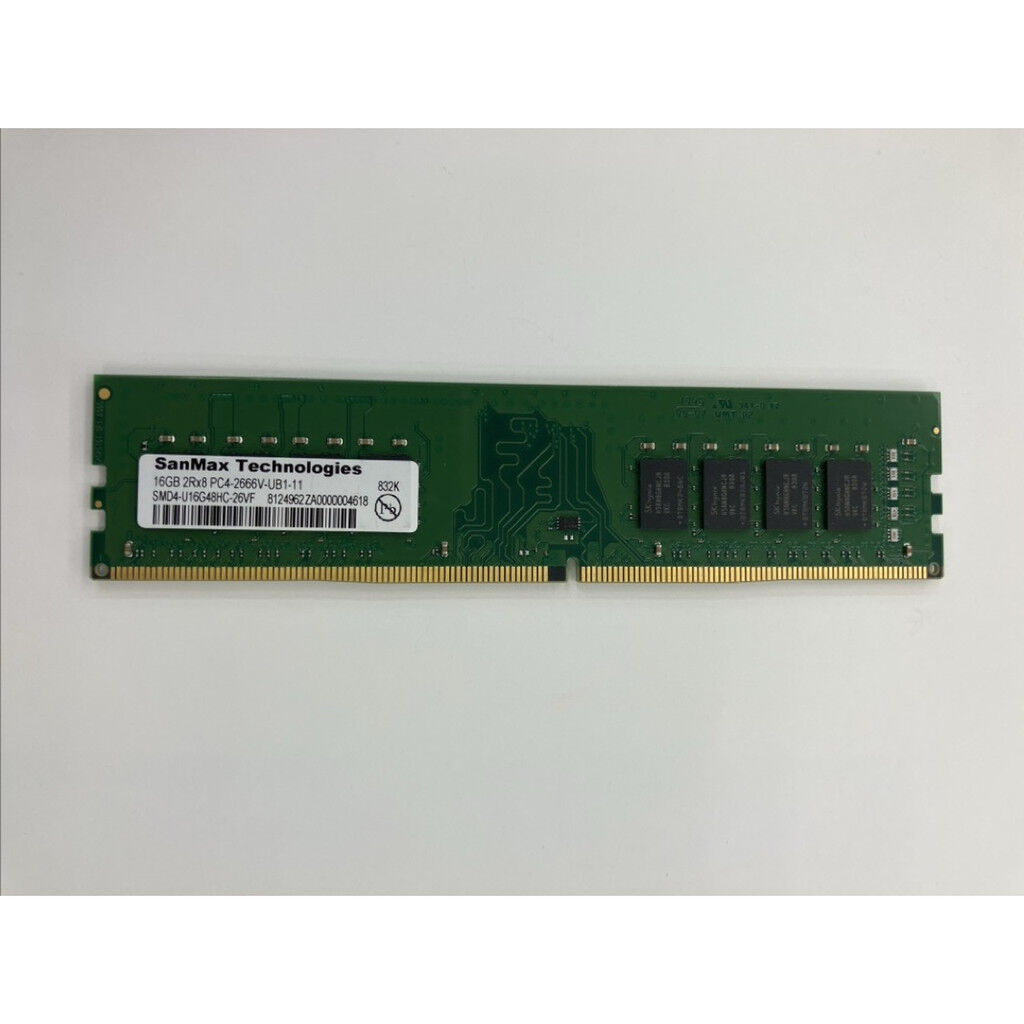 中古 SanMax Technologies SMD4-U 16G48HC-26VF DDR4 2666MHz PC4