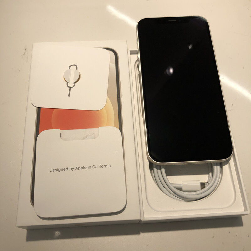 中古 【au】Apple iPhone12 6.1インチ 64GB (ホワイト) MGHP3J/A