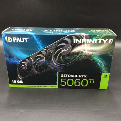 【秋葉原本店】中古  Palit NE7506T019T1-GB2061S(RTX5060Ti Infinity3 16G) 178241 
