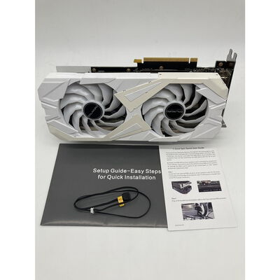 【郡山安積店】中古  【LHR版】玄人志向 GK-RTX3060Ti-E8GB/WHITE/LHR (3060Ti 8GB) 146432【8/14価格改定!】 