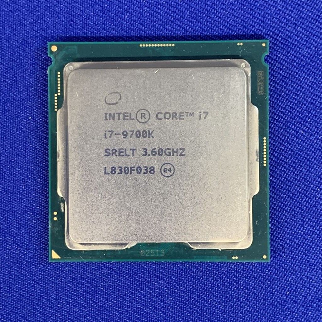 中古 INTEL Core i7 9700K (1151/3.60GHz/12M/C8/T8) 138481 （343100