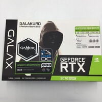 中古  玄人志向 GALAKURO NVIDIA GEFORCE　RTX 2070 Super(GK-RTX2070SP-E8GB/WHITE/TP) 4950001959 