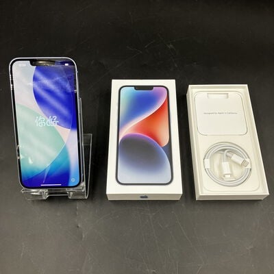 【大須店】中古  【国内版SIMフリー】Apple iPhone14 6.1インチ 256GB (ブルー) MPWN3J/A 154908 