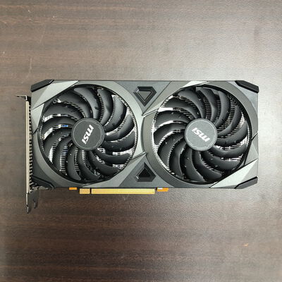 【福山ココローズ店】中古  MSI GeForce RTX 3060 Ti VENTUS 2X 8G OCV1 LHR (RTX3060Ti 8GB) 186910 