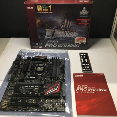 【松山環状枝松店】中古  ASUS Z170-PRO GAMING (Z170 1151 ATX DDR4) 128713 