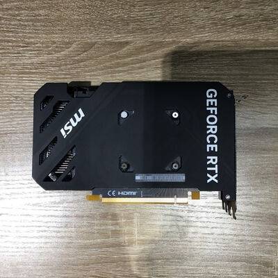 【松山環状枝松店】中古  MSI GeForce RTX 4060 VENTUS 2X BLACK 8G OC (RTX4060 8GB) 158792 