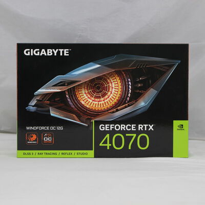 【通販センター】中古  GIGABYTE GV-N4070WF3OC-12GD（RTX4070 12GB） 3480035036 
