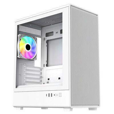 CoolerMaster  Elite 350 White E350-WGNN-S00 (MicroATX ガラス ホワイト) 