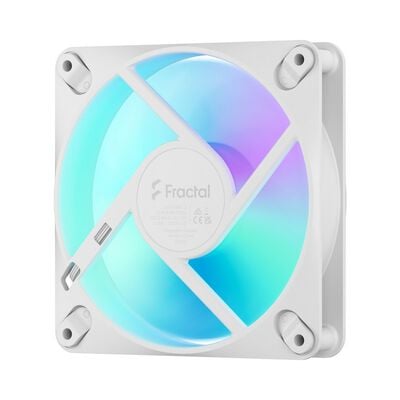 Fractal Design  Dynamic 3 - 12 Reverse RGB White FD-F-DR3-1205 (120mm ARGB ホワイト リバースファン) 