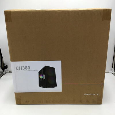 【白山FM松任店】中古  DEEPCOOL CH360(mATX ｶﾞﾗｽ BK) 4950001156 