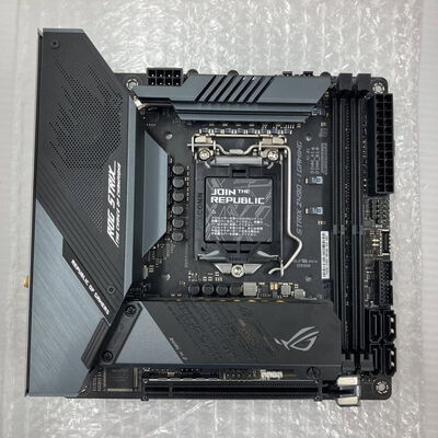 【秋葉原本店】中古  ASUS ROG STRIX Z490-I GAMING (Z490 1200 mITX DDR4) 142603 