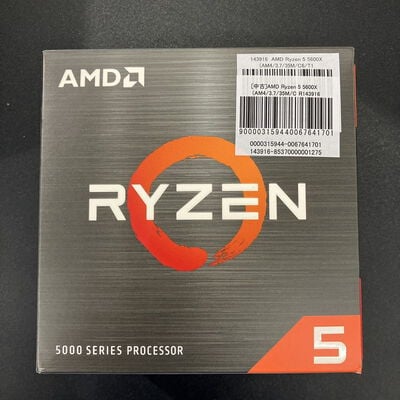 【熊本浜線店】中古  AMD Ryzen 5 5600X (AM4/3.7/35M/C6/T12/65W) 143916 