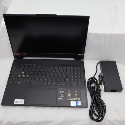 【通販センター】中古  ASUS TUF Gaming F15 FX507VV4/FX507VV -I7R4060A5200(Intel Core i7 13620H/32GB DDR5 (PC5)/SSD512GB/なし/NVIDIA GeForce RTX 4060 8GB Laptop GPU/15.6/1920x1080/Wi-Fi/W11H64 MAR) 194588 