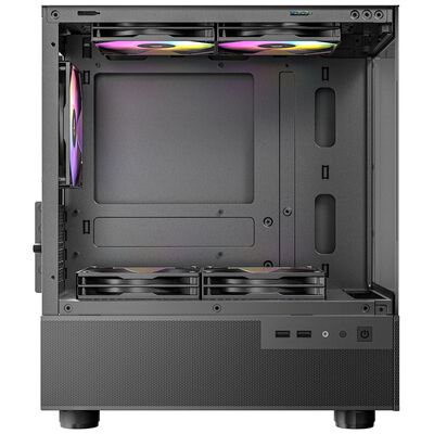 Antec  CX200M RGB ELITE (MicroATX ガラス ブラック) 