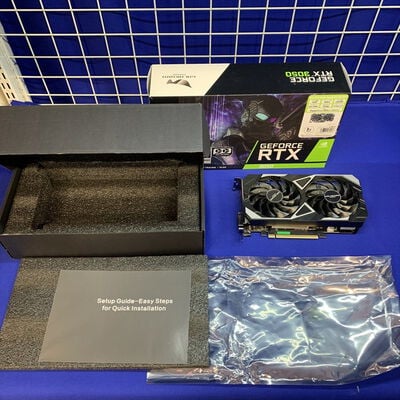 【横浜駅前店】中古  玄人志向 GG-RTX3050-E6GB/EX/DF/DVI（RTX3050/6GB/GDDR6） 3400009142 