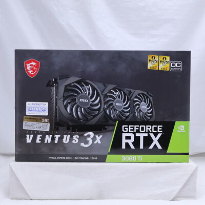 【通販センター】中古  MSI GeForce RTX 3080 Ti VENTUS 3X 12G OC（RTX3080Ti 12GB） 3480042042 