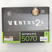 中古  MSI GeForce RTX 5070 12G VENTUS 2X OC(12GB PCI-E 5070 ) 4680003989 