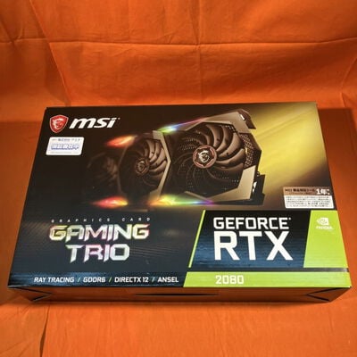 【なんば店】中古  MSI GeForce RTX 2080 GAMING TRIO（RTX2080 8GB） 3480036426 