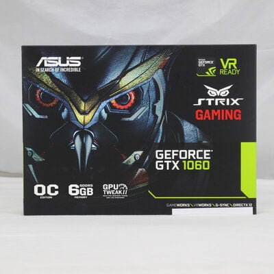 【通販センター】中古  ASUS STRIX-GTX1060-DC2O6G 180527 