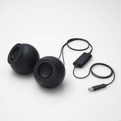 エレコム  SP-P10CUSBBK (パソコン用2.0chスピーカー Stina) 