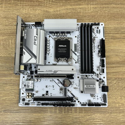 【津ラッツ店】中古  ASRock B760M Pro RS WiFi White (B760 1700 mATX DDR5) 4990001217 