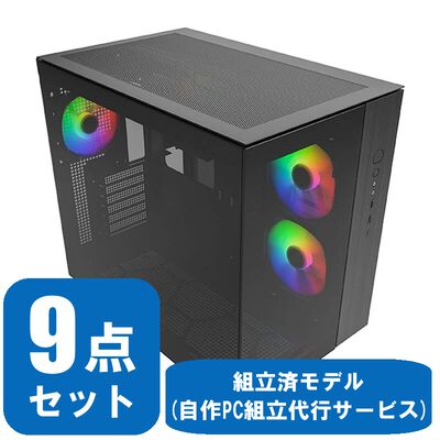 Palit RTX5070 グラフィックボードとパーツ一式セット(ブラック系 OS付き 組立代行モデル)