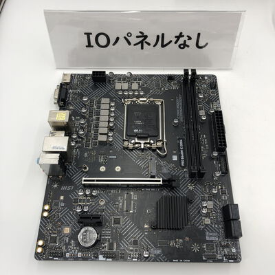 【福井日之出店】中古  MSI PRO B660M-E DDR4 (B660 1700 mATX DDR4) 150358 