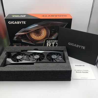 【甲府飯田店】中古  GIGABYTE GV-N3080GAMING OC-10GD (RTX3080 10G) 143510 