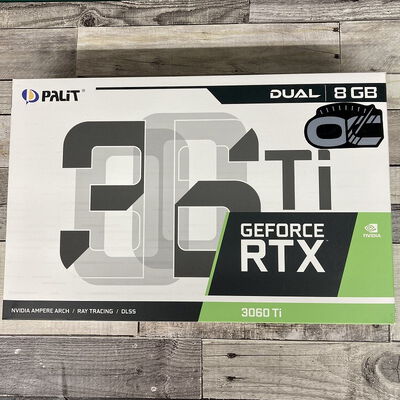 【広島店】中古  【LHR版】Palit NE6306TS19P2-190AD V1 (RTX3060Ti Dual OC V1 8GB) 146436 