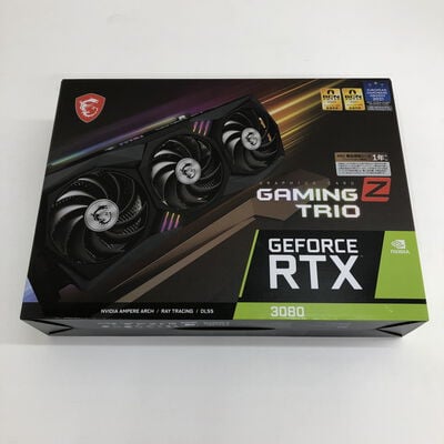 【福山ココローズ店】中古  MSI GeForce RTX 3080 GAMING Z TRIO 12G LHR (RTX3080 12GB) 148958 
