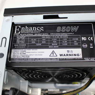 【通販センター】中古  インバースネット FRONTIER GX(Intel Core i7 9700F/16GB/SSD1TB/なし/NVIDIA GeForce RTX 2070 SUPER 8GB/W11H64 MAR) 180483 