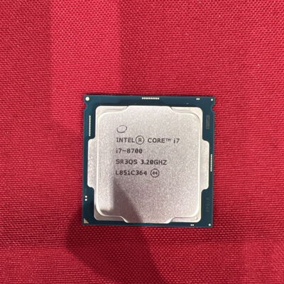 【静岡東瀬名店】中古  INTEL Core i7 8700 (1151/3.20GHz/12M/C6/T12) 136198 