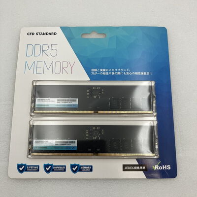 【新潟店】中古  CFD W5U5600CS-16G(DDR5 PC5-44800 16GBx2) 3290007521 