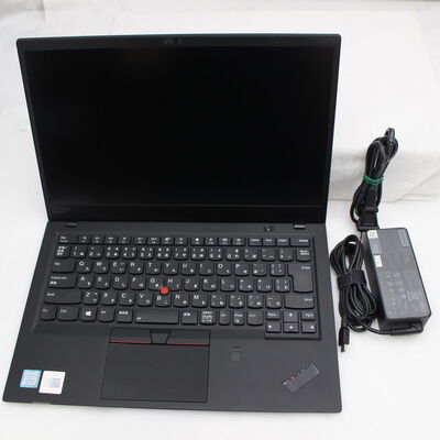 【通販センター】中古  Lenovo ThinkPad X1 Carbon 20KHCTO1WW(Intel Core i5 8250U/8GB/SSD512GB/なし/オンボード/14/1920x1080/Wi-Fi/W11H64 MAR) 185899 