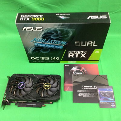 【川崎店】中古  ASUS DUAL-RTX3060-O12G-V2 (RTX3060 12GB) 175497 