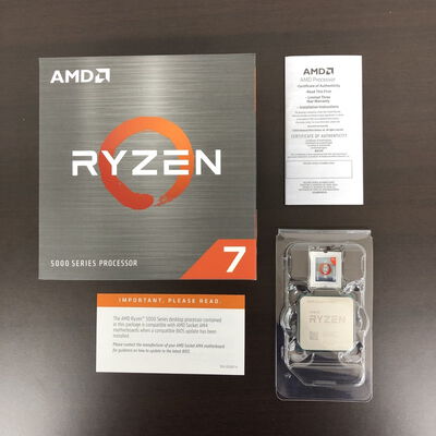 【長野稲里店】中古  AMD Ryzen 7 5700X (AM4/3.4GHz/36M/C8/T16/65W) 150182 