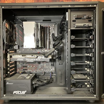【富士青葉店】中古  自作PC OSなし (i7 9700K/16GB/SSD500GB/RTX2060) 5070001365 
