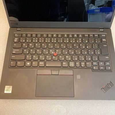 【京都店】中古  Lenovo ThinkPad X1Carbon 7G(i7-10510U/16GB/SSD512GB/-/14/3840x2160/Wi-Fi/W10H) 3180006140 