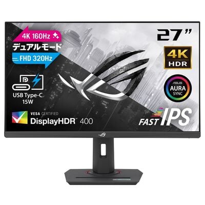 ASUS  ROG Strix XG27UCG (27インチワイド 液晶モニター ブラック) 