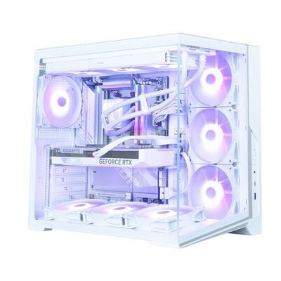 ZALMAN  D40 White (ATX ガラスパネル ホワイト) 