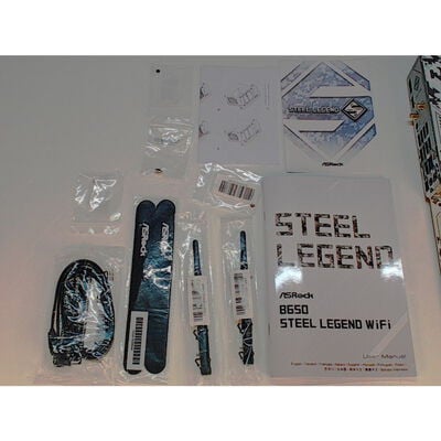 【前橋ｲﾝﾀｰｱｶﾏﾙ店】中古  ASRock B650 Steel Legend WiFi(B650 AM5 ATX) 4540001384 