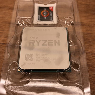 【宇都宮鶴田店】中古  AMD Ryzen 5 5500 (AM4/3.6GHz/19M/C6/T12/65W) 150184