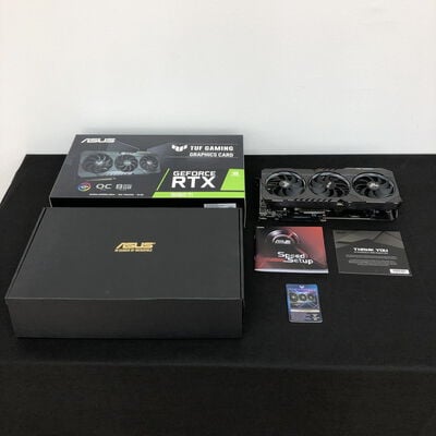 【長野稲里店】中古  ASUS TUF-RTX3060TI-O8G-GAMING (RTX3060Ti 8GB) 144187 