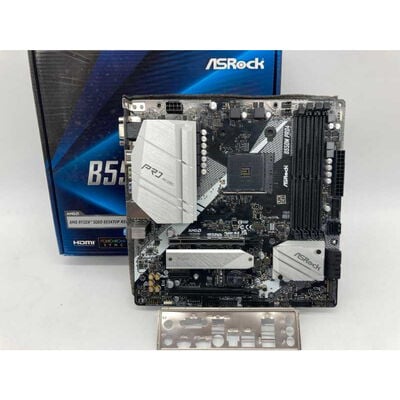 【郡山安積店】中古  ASRock B550M Pro4 (B550 AM4 mATX DDR4) 142938 