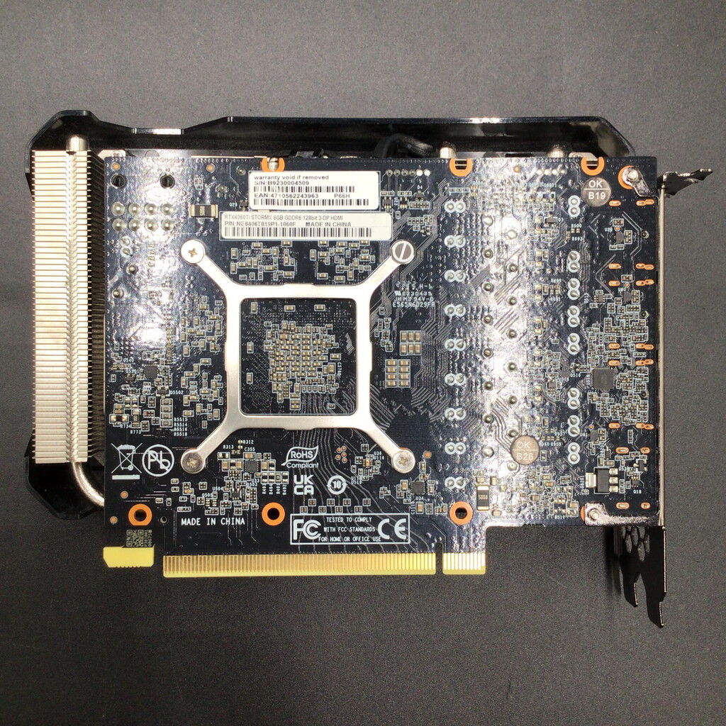 中古 Palit NE6406T019P1-1060F (GeForce RTX 4060 Ti StormX 8GB
