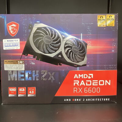 【新潟店】中古  各社 Radeon RX6600 (8GB PCIE) 147700 