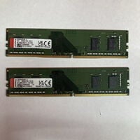 中古  Kingston 8GB 2枚組(合計16GB) PC4-25600/DDR4-3200 デスクトップ用 3250006169 