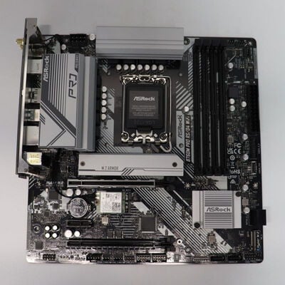 【札幌店】中古  ASRock B760M Pro RS/D4 WiFi (B760 1700 mATX DDR4) 3210013754 