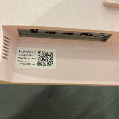 【静岡東瀬名店】中古  Viewsonic VX2428J-PK-7(フルHD 1920&times;1080 180Hz) 5140001694 